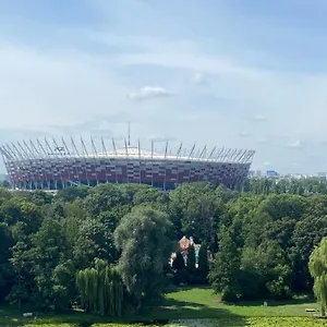 Dedek Park - Historyczny Dworek W Pieknym Parku Skaryszewskim Obok Stadionu Narodowego Warschau